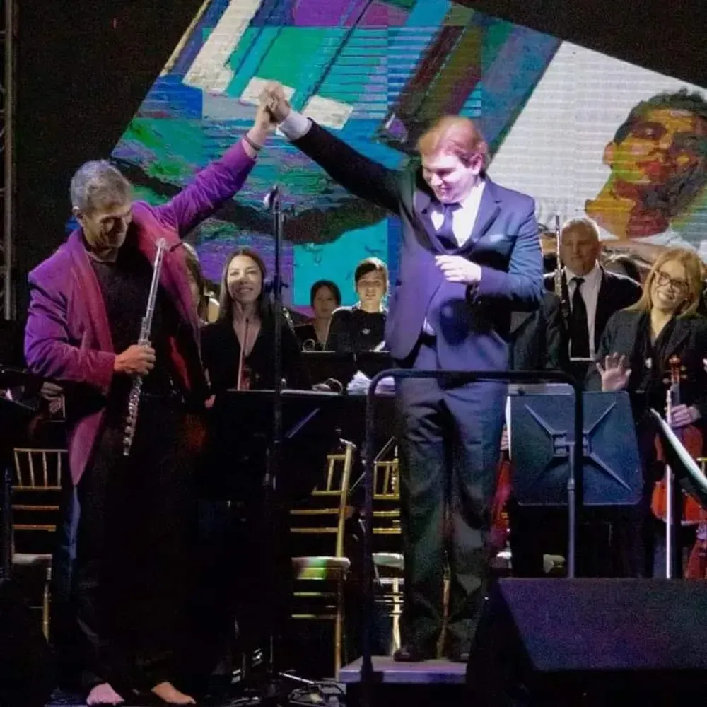 Maestro José Carmelo Calabrese en concierto
